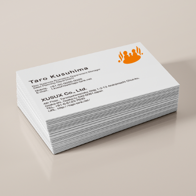 名刺・ショップカード 作成 | 銭湯・温泉のロゴ