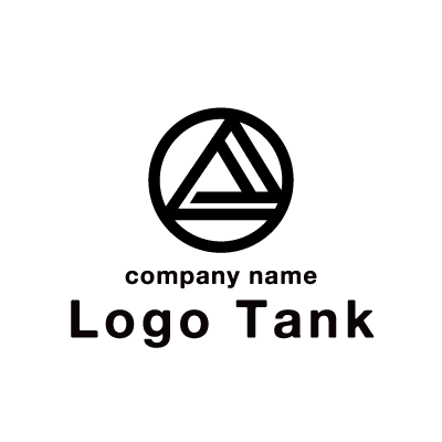 モダンなAのロゴ