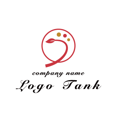 植物と「う」のロゴ