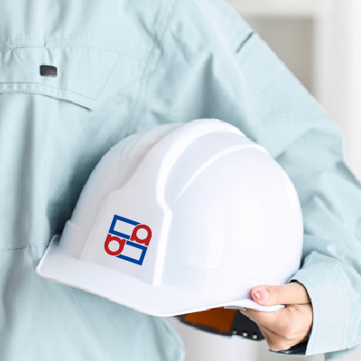 ヘルメット、ステッカー 作成 | 幾何学模様のロゴ