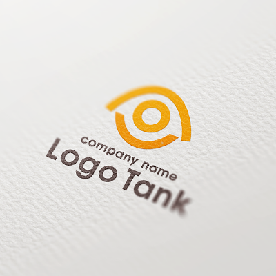 シンプルな眼のロゴ