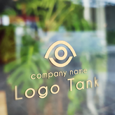 カッティングシート 作成 | シンプルな眼のロゴ