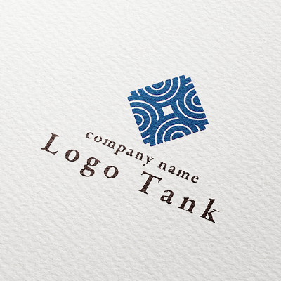 重なり合った波紋のロゴ