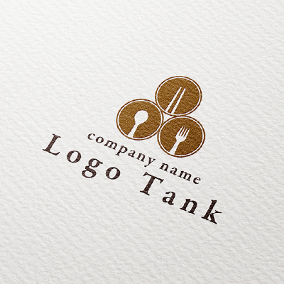 3種のカトラリーのロゴ