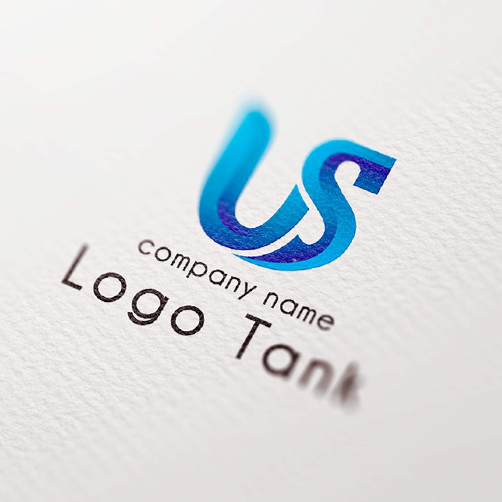 U+Sモチーフ、未来を支える結束のかたちのロゴ