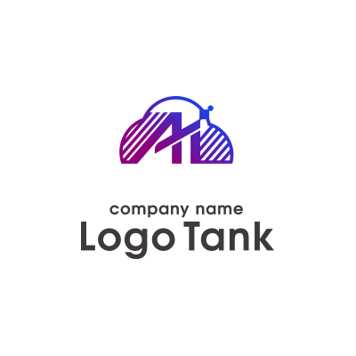 AI×クラウドモチーフロゴ