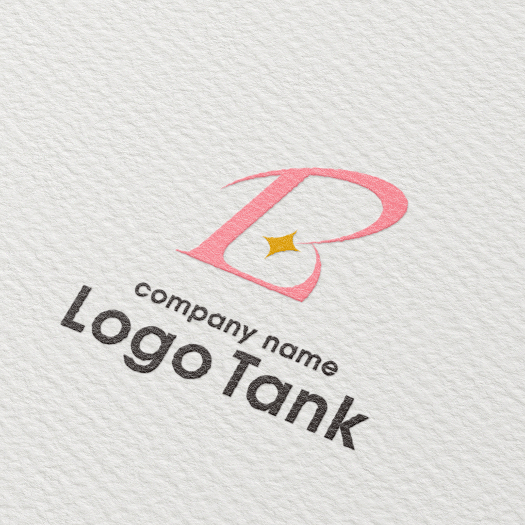 B×煌めきモチーフロゴ