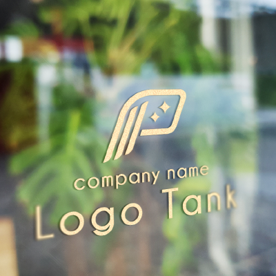 カッティングシート 作成 | Pと翼のロゴ