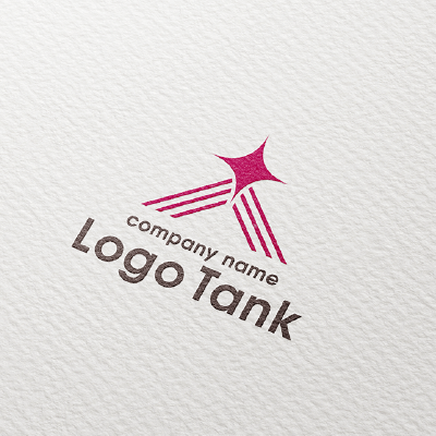 輝きや頂点のロゴ