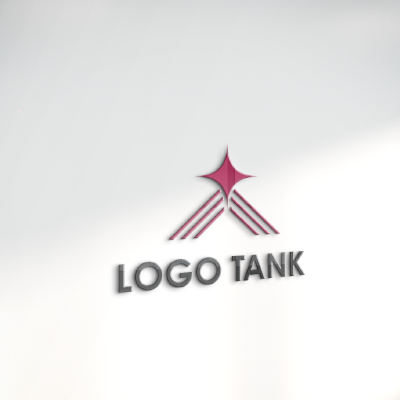 立体・カルプ看板 作成 | 輝きや頂点のロゴ