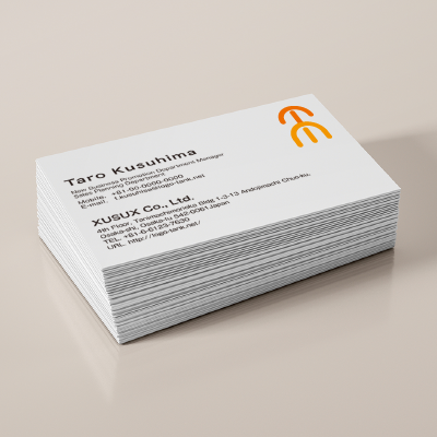 名刺・ショップカード 作成 | TとMのロゴ