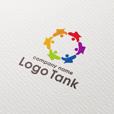 個性や多様性のロゴ