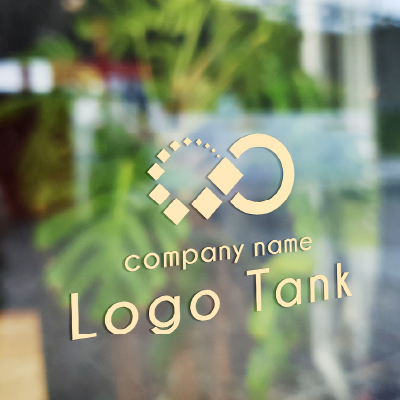 変化と融合インフィニティ 無限大/インフィニティ/変化/融合/未来/成長/可能性/シンプル/モダン/クール/グラデーション/ /,ロゴタンク,ロゴ,ロゴマーク,作成,制作