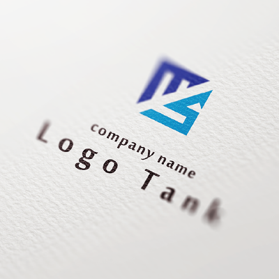 アルファベットのM・Sを・矢印をモチーフにしたロゴ