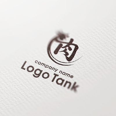 焼肉屋さんのロゴ