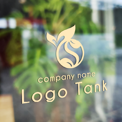 双葉とS S/植物/グリーン/成長/育み/自然/双葉/健やか/緑/ECO/葉っぱ/ /,ロゴタンク,ロゴ,ロゴマーク,作成,制作