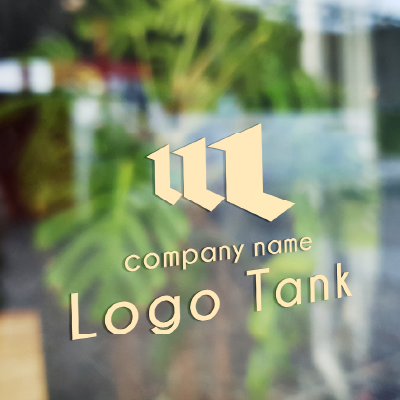 M1のロゴ M/１/成長/未来/ポジティブ/頂点/モダン/クール/シンプル/重厚感/厚み/ /,ロゴタンク,ロゴ,ロゴマーク,作成,制作