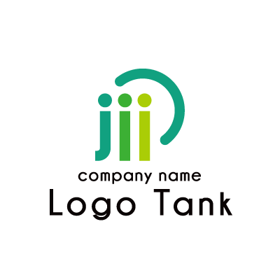 漢字の川や繋がりのロゴ