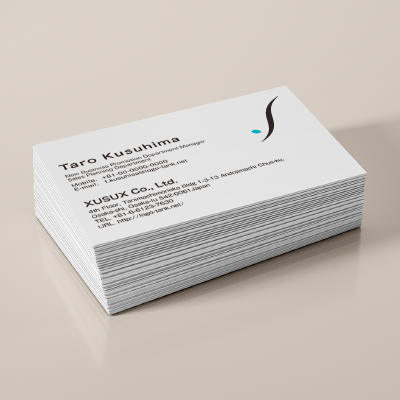 名刺・ショップカード 作成 | シックなSのロゴ