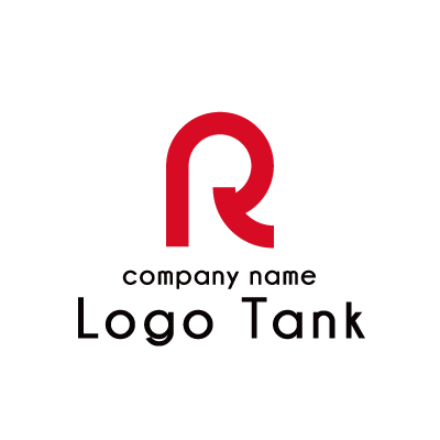 シンプルなRのロゴ