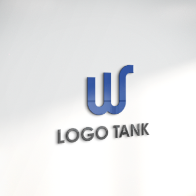 立体・カルプ看板 作成 | シンプルなWのロゴ