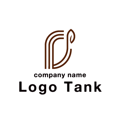 自然・ナチュラル系のロゴ