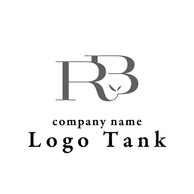 RとBのロゴ