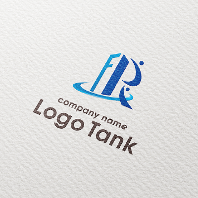 FとRとビルのロゴ