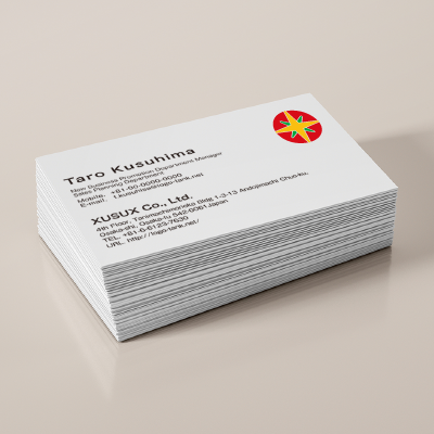 名刺・ショップカード 作成 | 光や星のロゴ