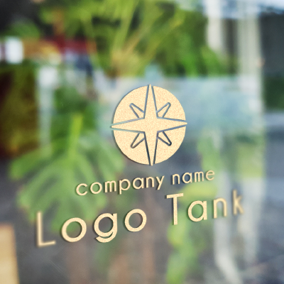 カッティングシート 作成 | 光や星のロゴ