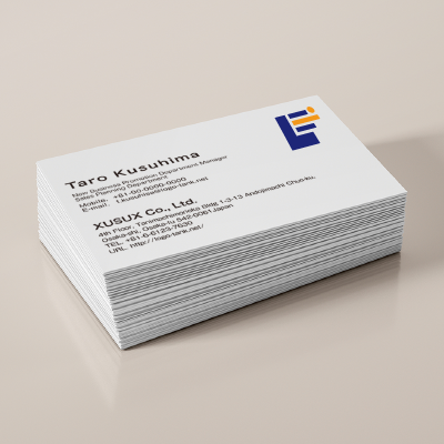 名刺・ショップカード 作成 | スピード感あるロゴ