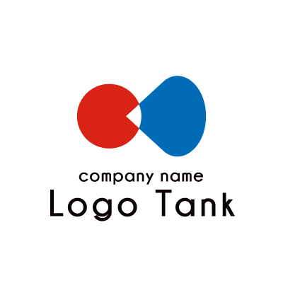 共生や繋がりのロゴ