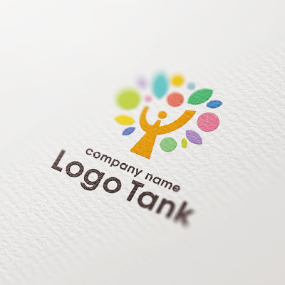 健やかで活き活き感溢れるロゴ