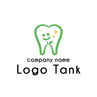 可愛い歯のロゴ