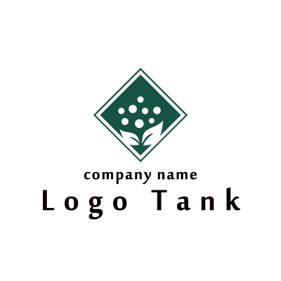 自然や水のロゴ