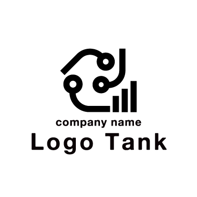 データ解析や分析のロゴ