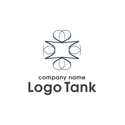 対称・装飾ロゴ