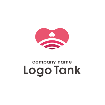 ハート・通信ロゴ