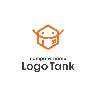 家・キャラクターロゴ