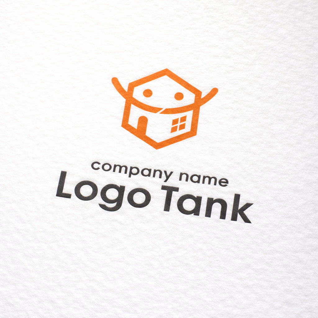 家・キャラクターロゴ