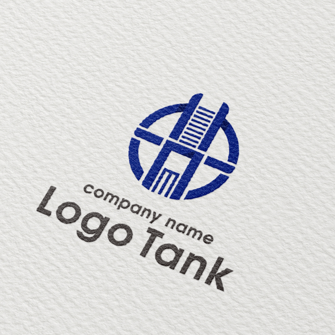 ビル・円構造ロゴ