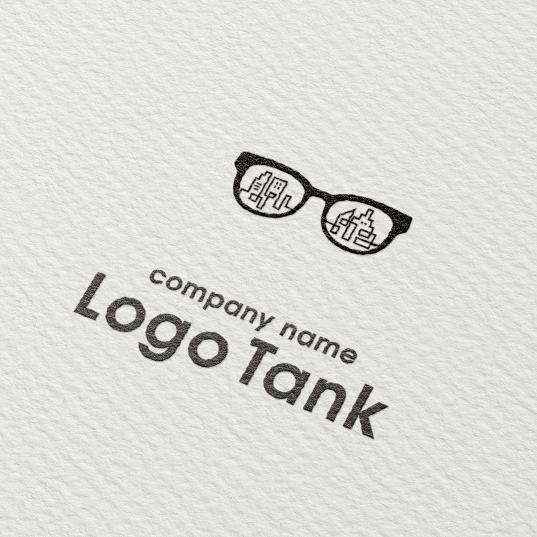 メガネ・街ロゴ