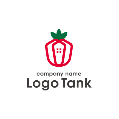 家・フルーツロゴ