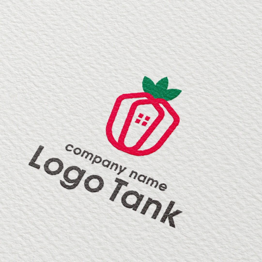 家・フルーツロゴ