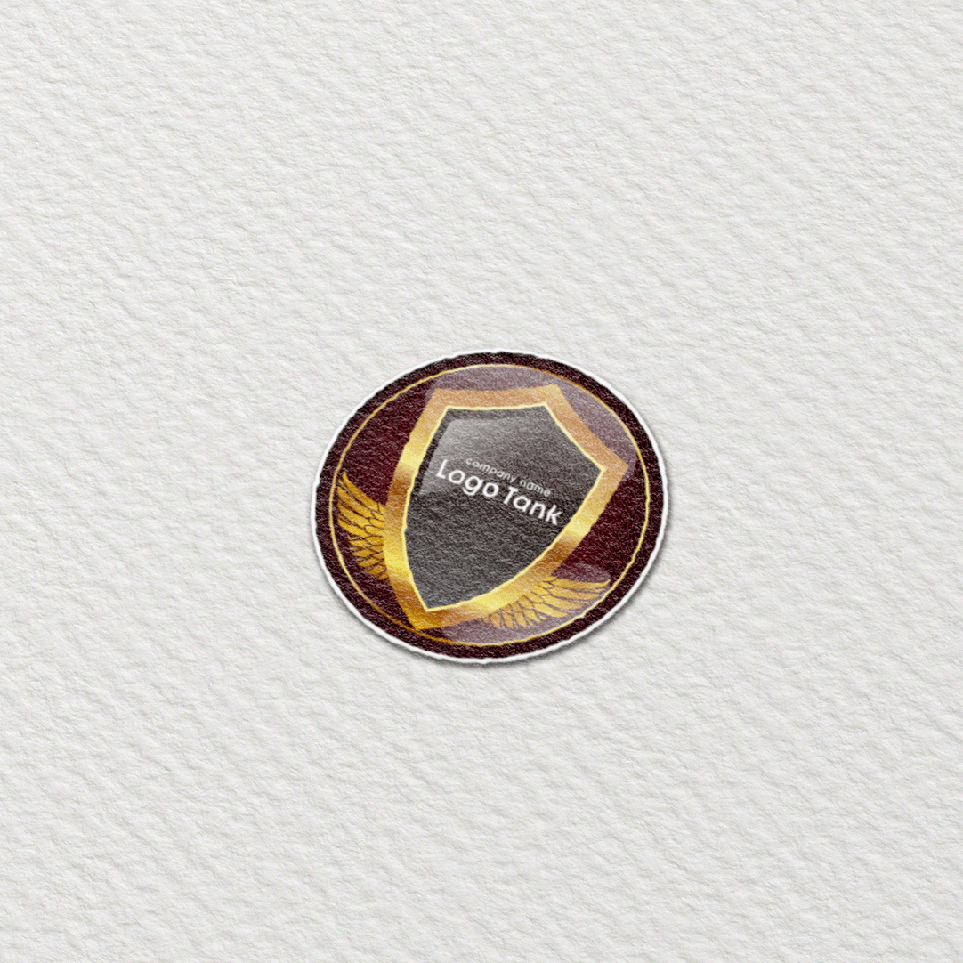 翼・シールドエンブレムロゴ