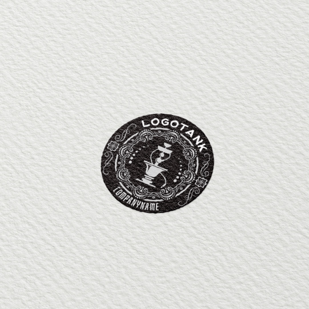 クラシック・円形エンブレムロゴ