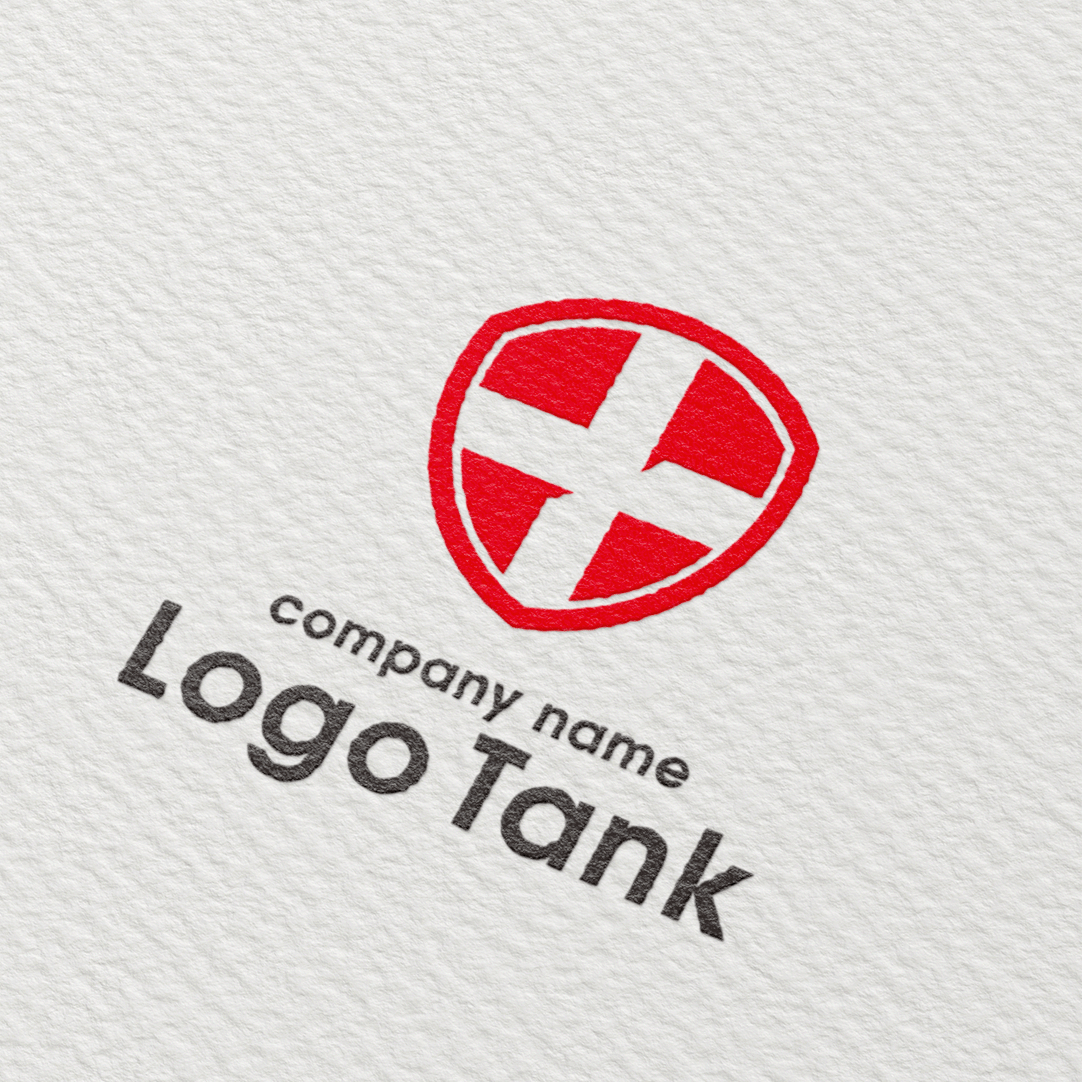 クロス・シールドエンブレムロゴ