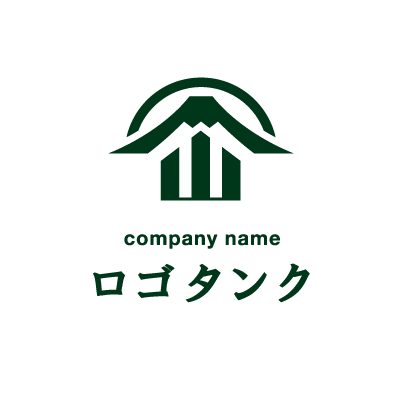 家紋風「山」