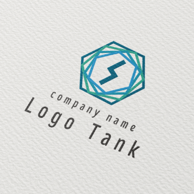 先進的なデザインのロゴ スポーツ系 / IT関係 / 六角形 /,ロゴタンク,ロゴ,ロゴマーク,作成,制作