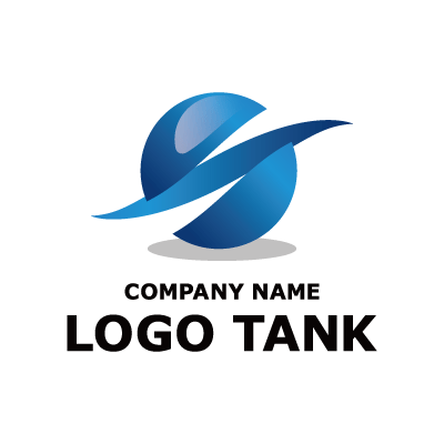 爽やかでフレッシュなイメージの企業ロゴ